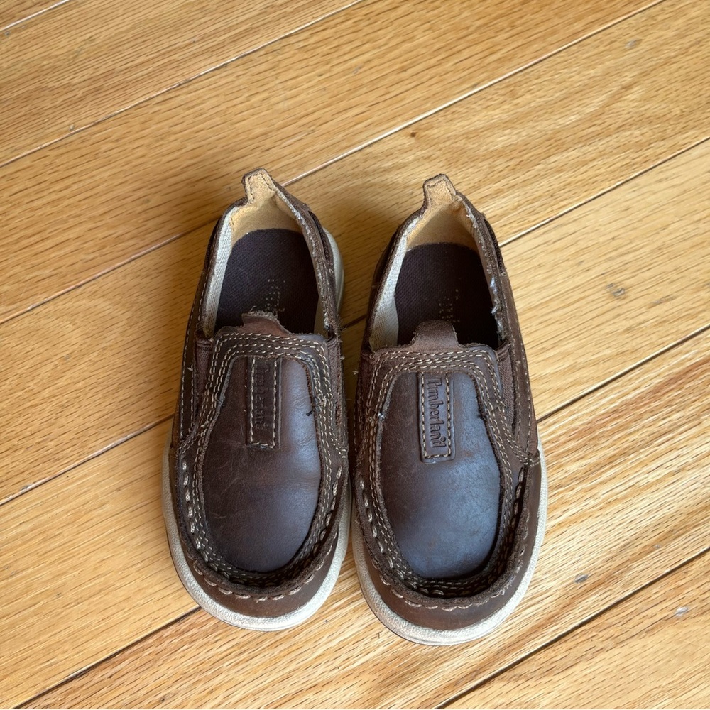 Timberland Toddler Boys Dress Up Shoes, Size 7.5, leather